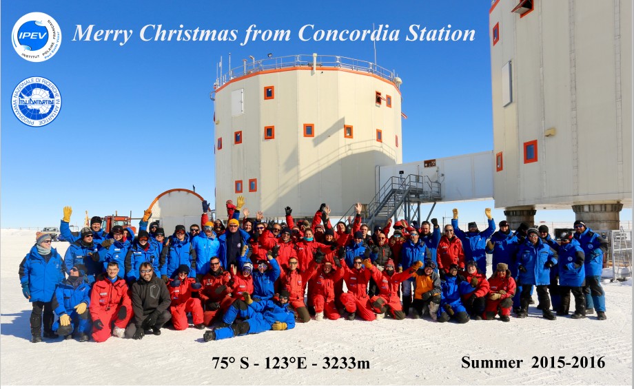 Merry christmas from concordia station